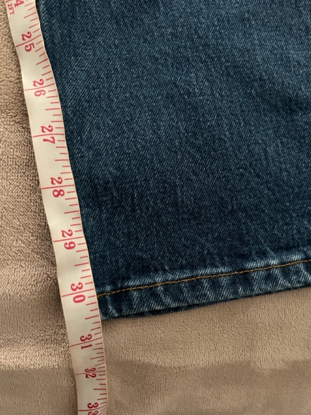 Abercrombie & Fitch Ultra High Rise 90s Straight Leg Dark Wash Jeans 26 - Picture 8 of 8